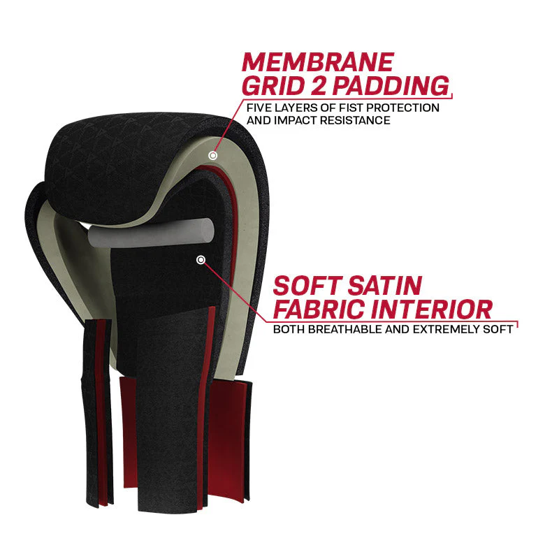 RDX F4 Guanti Da Boxe Nastro a Strappo - Image 5