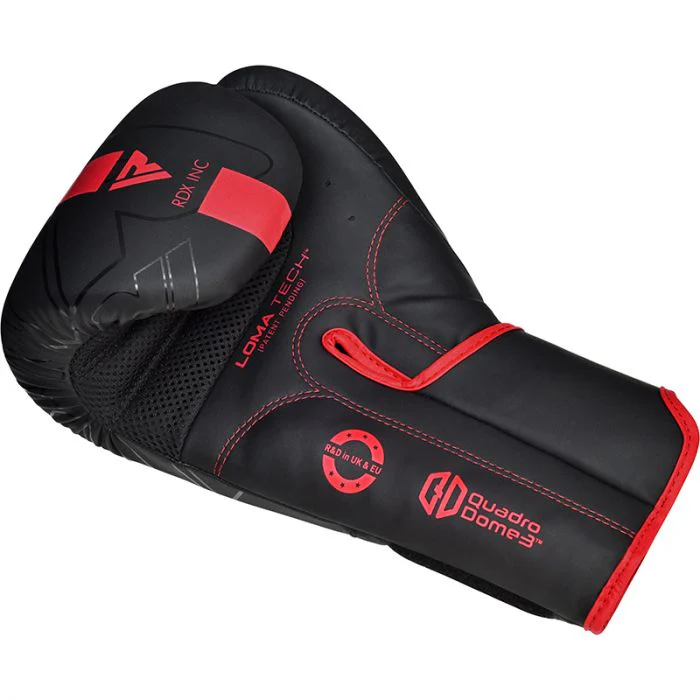 RDX F6 Kara Guanti Da Boxe Nero 6oz - Image 25
