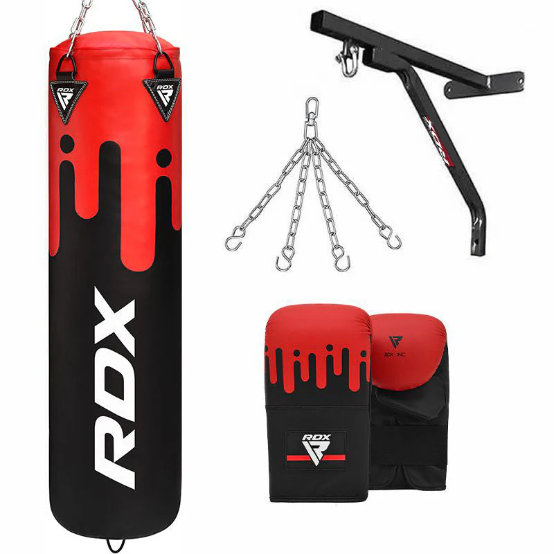 RDX F9 Sacco da Boxe con Guanti e Staffa Parete
