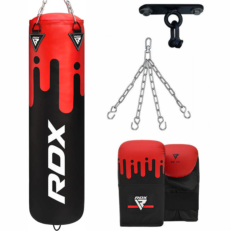 RDX F9 Sacco da Boxe con Guanti e Gancio a Soffitto