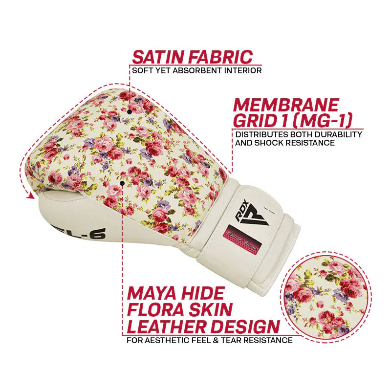 RDX FL6 Floreali Guanti Da Boxe - Image 3