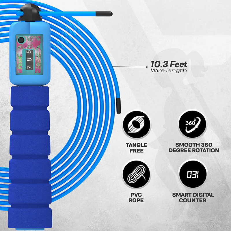 RDX FP Bambini 10.3 Piedi Corda Regolabile Per Saltare Con Contatore - Image 10