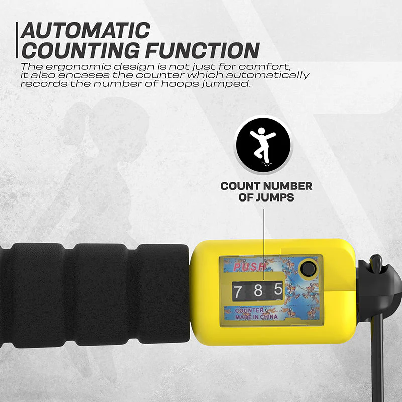 RDX FP Bambini 10.3 Piedi Corda Regolabile Per Saltare Con Contatore - Image 7