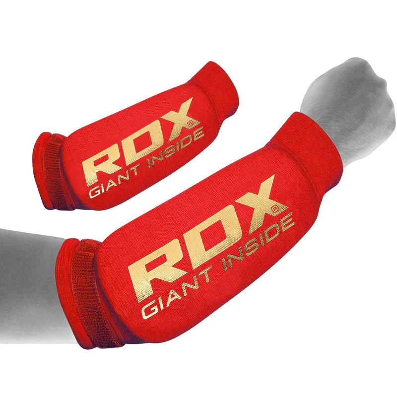 RDX FR Cuscinetti Per Avambraccio Di Colore Rosso