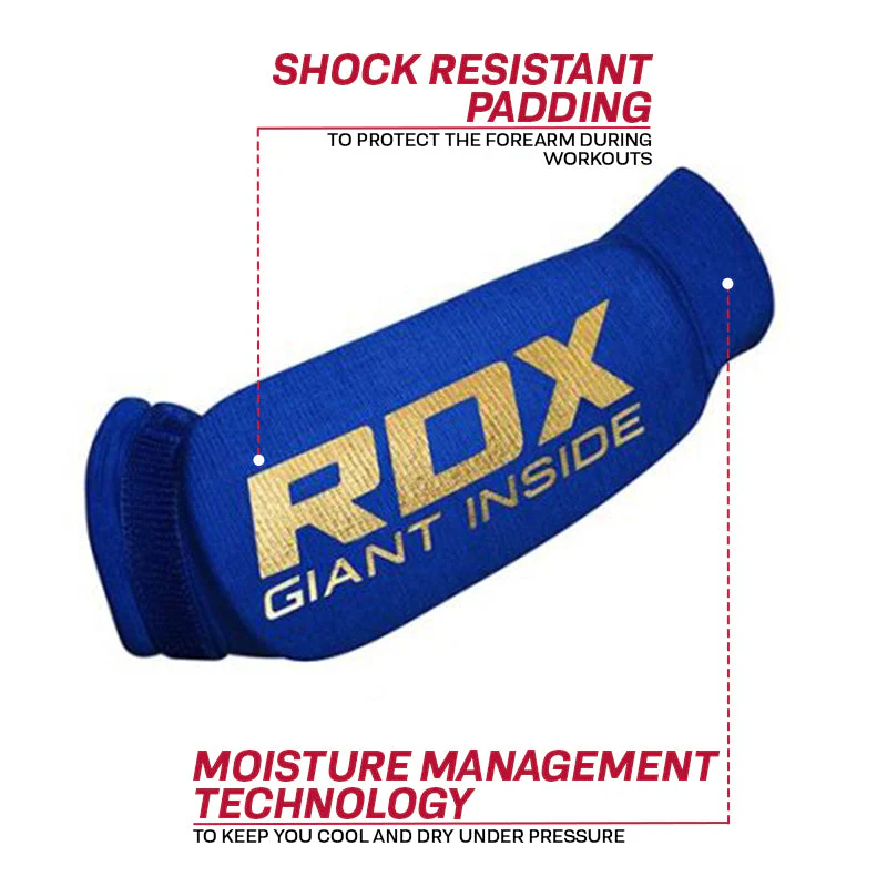 RDX FU Cuscinetti Per Avambraccio Di Colore Blu - Image 4