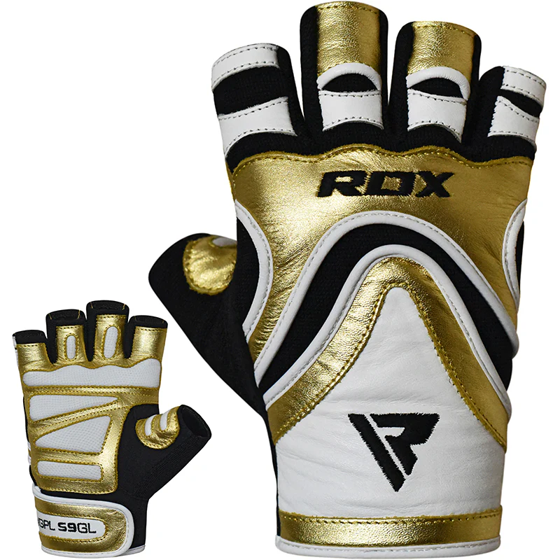 RDX S9 Guanti Da Ginnastica In Pelle Smaltata - Image 6