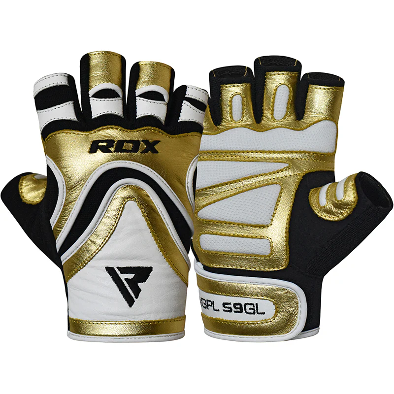 RDX S9 Guanti Da Ginnastica In Pelle Smaltata - Image 7
