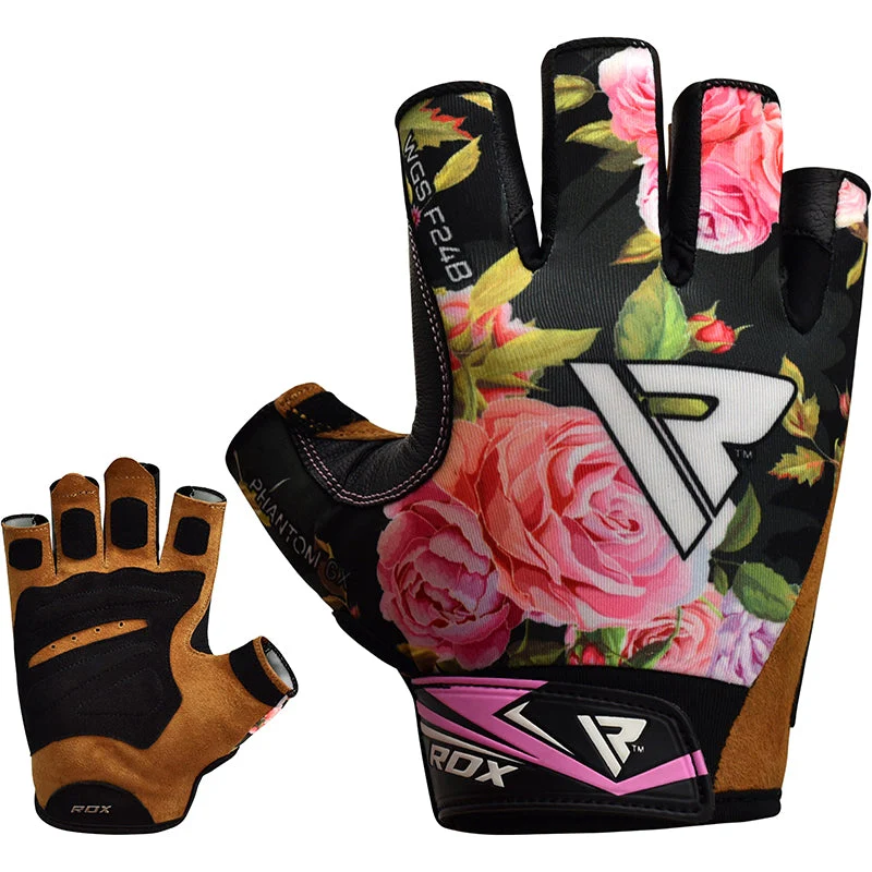 RDX F24 Floreal Gym Guanti Da Allenamento Per Le Donne - Image 5