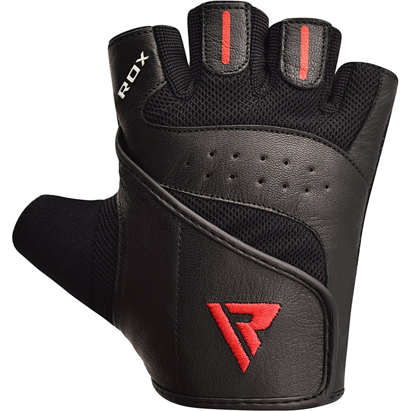 RDX S2 Guanti Da Allenamento Fitness In Pelle - Image 4