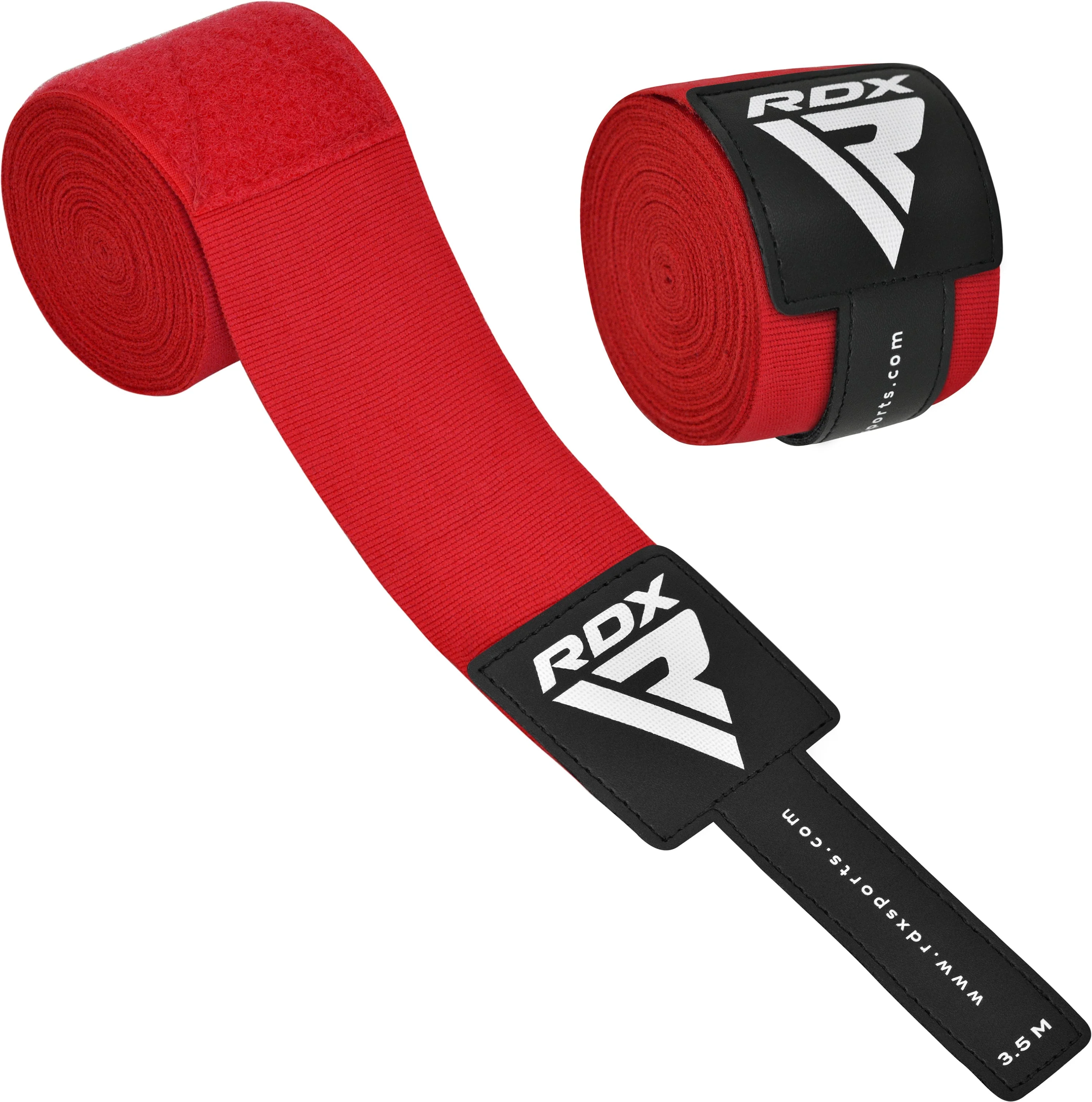 RDX IBA Fasce per Mani da Boxe Rosse - Image 2