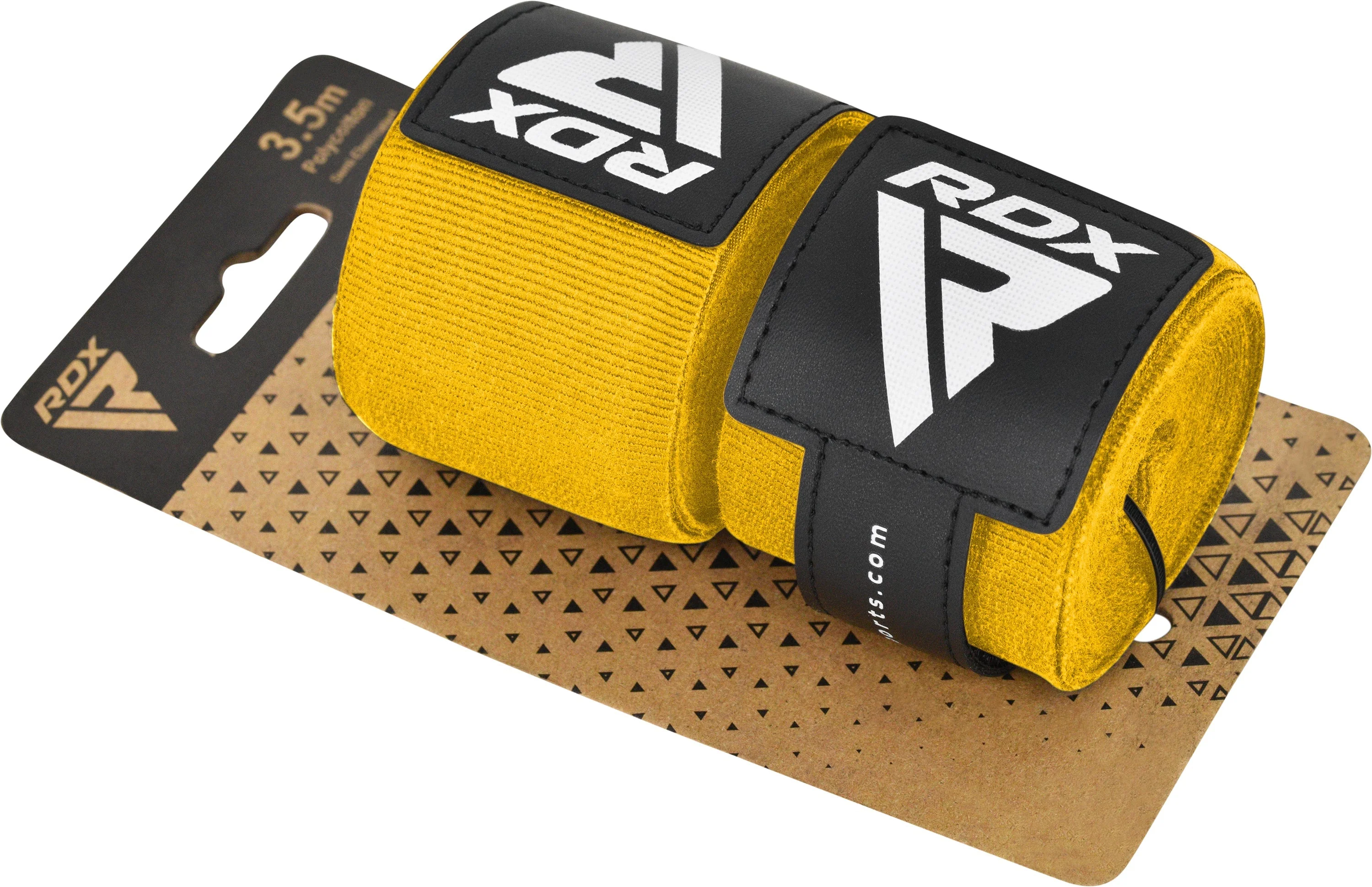 RDX IBA Fasce da Boxe Gialle - Image 5