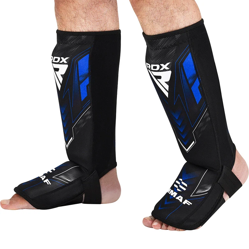 RDX IMMAF Approvato Neoprene Parastinchi Collo del piede Blu - Image 2