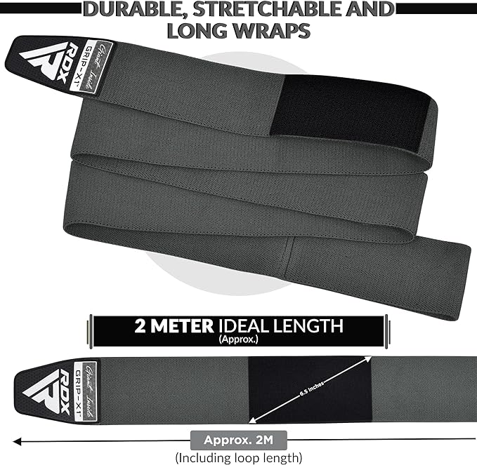 RDX K1 Bendaggi Elasticizzati A Compressione Del Ginocchio IPL & USPA Approvato - Image 13