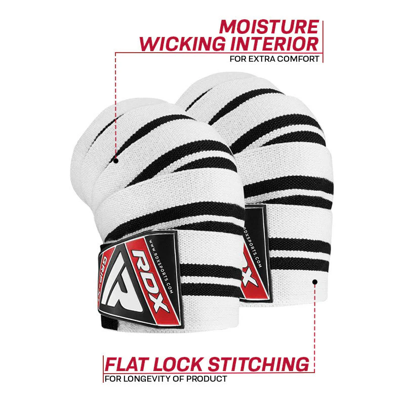RDX K1 Bendaggi Elasticizzati A Compressione Del Ginocchio IPL & USPA Approvato - Image 2