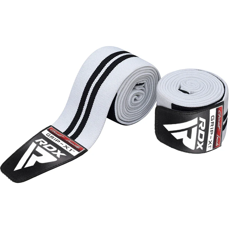 RDX K1 Nero Bendaggi Elasticizzati A Compressione Del Ginocchio IPL & USPA Approvato - Image 10