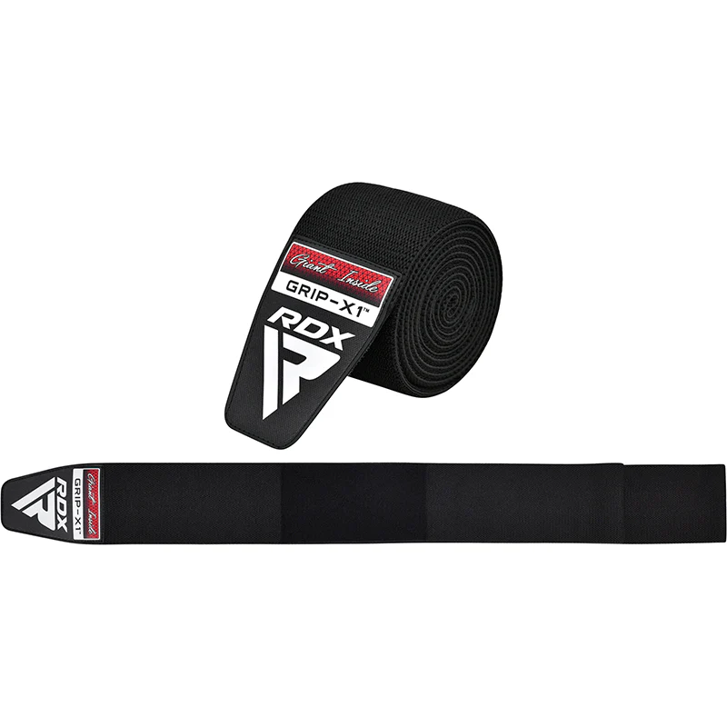 RDX K1 Nero Bendaggi Elasticizzati A Compressione Del Ginocchio IPL & USPA Approvato - Image 5
