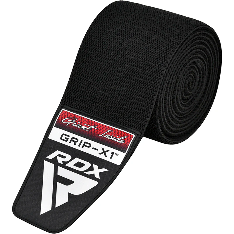 RDX K1 Nero Bendaggi Elasticizzati A Compressione Del Ginocchio IPL & USPA Approvato - Image 6