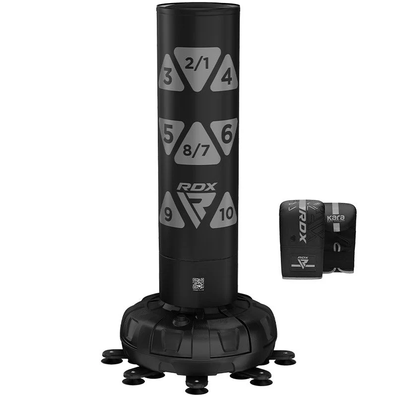 RDX KT Ronin 6piedi Argento sacchi da boxe con bersaglio libero e set di guantoni