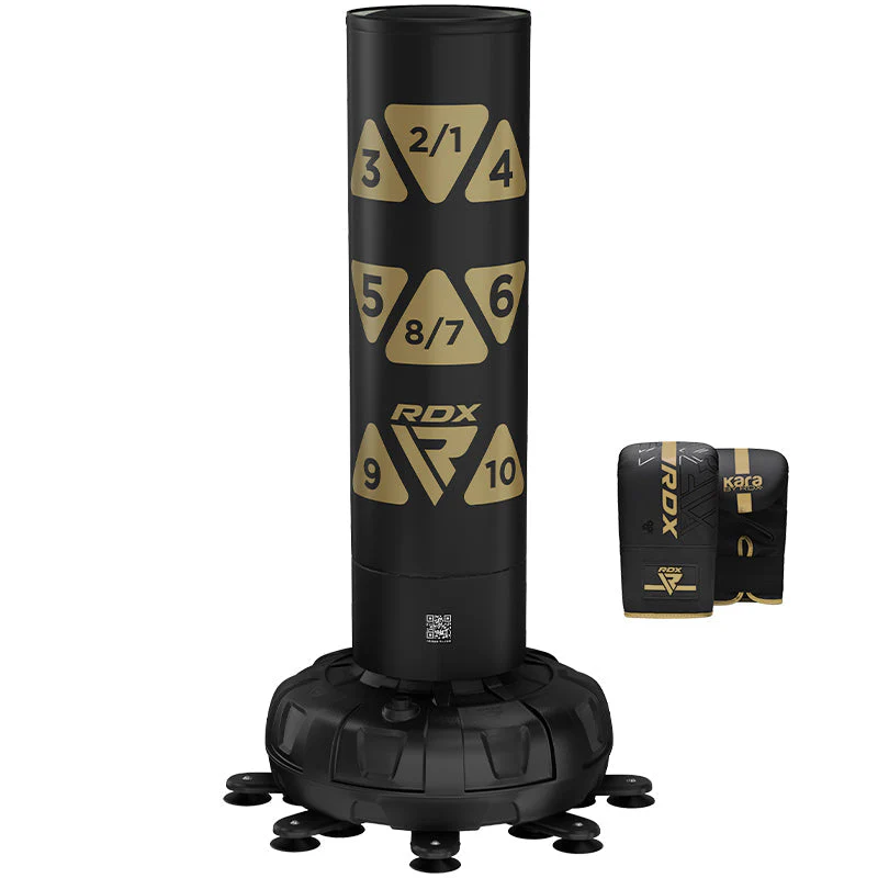 RDX KT Ronin 6piedi D'oro sacchi da boxe con bersaglio libero e set di guantoni