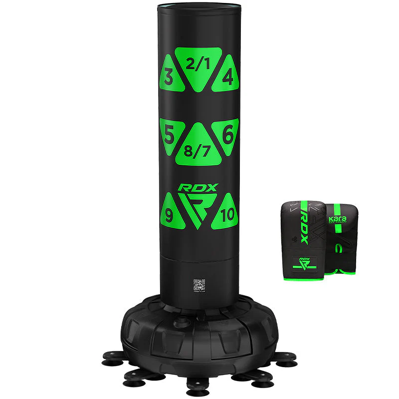 RDX KT Ronin 6piedi Verde sacchi da boxe con bersaglio libero e set di guantoni