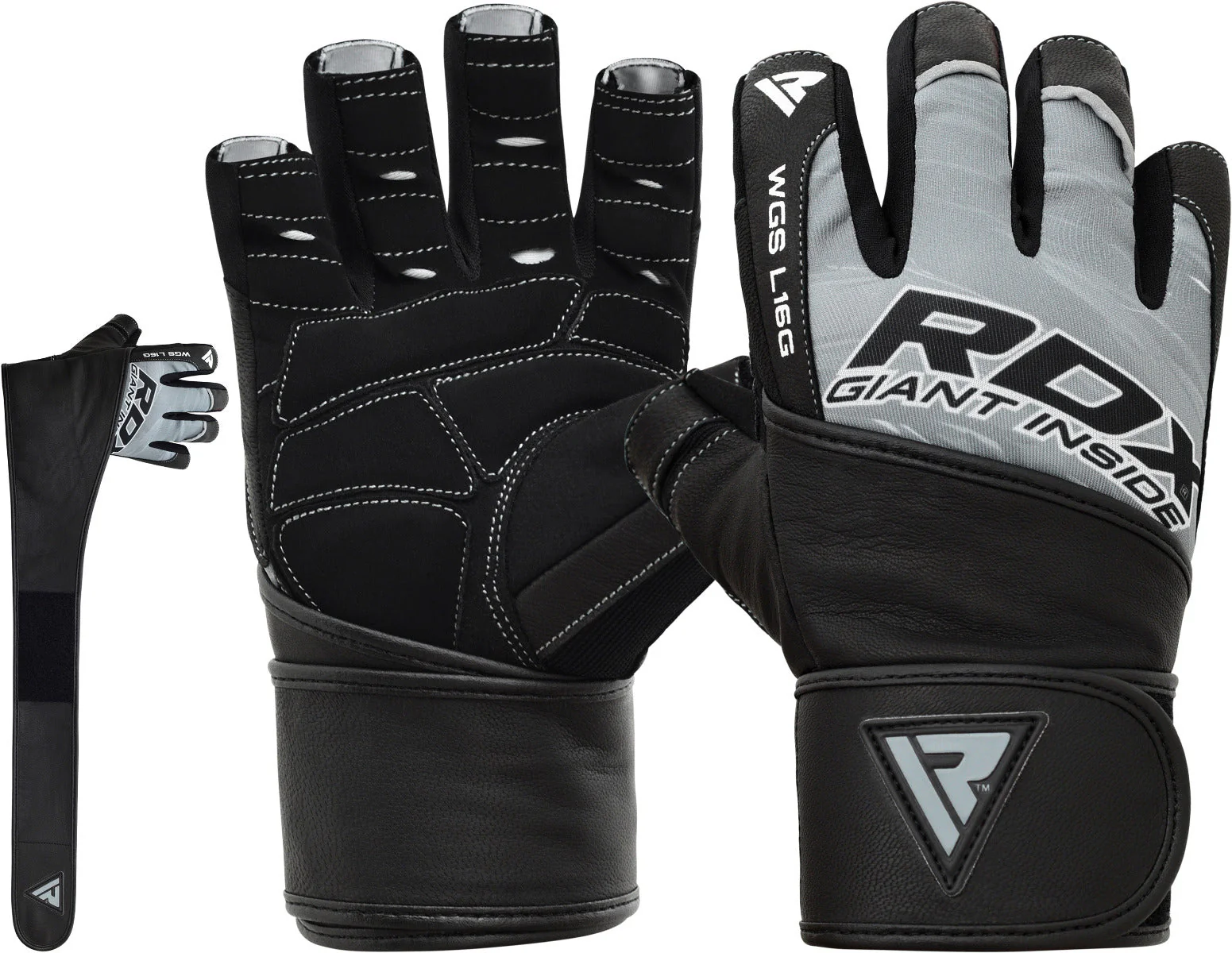 RDX L16 Gym Guanti Con Cinturino Da Polso