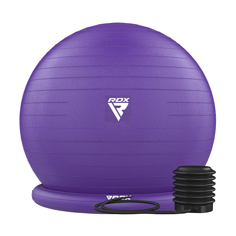 RDX B2 Palla Gonfiabile da Yoga con Base Antiscivolo, Tubi di Resistenza e Pompa D'aria - Image 3