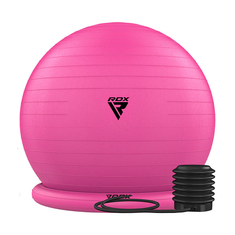 RDX B2 Palla Gonfiabile da Yoga con Base Antiscivolo, Tubi di Resistenza e Pompa D'aria - Image 8