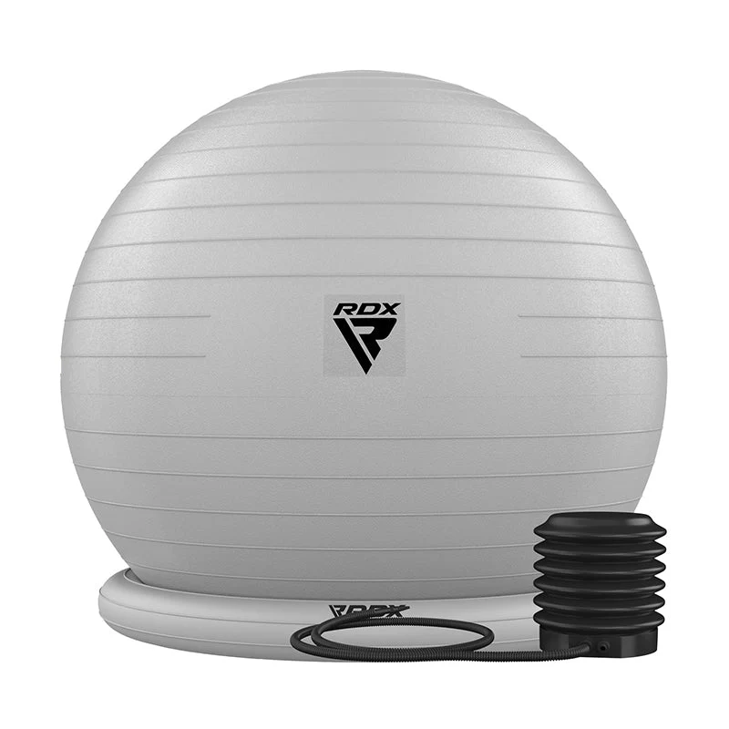 RDX B2 Palla Gonfiabile da Yoga con Base Antiscivolo, Tubi di Resistenza e Pompa D'aria - Image 9