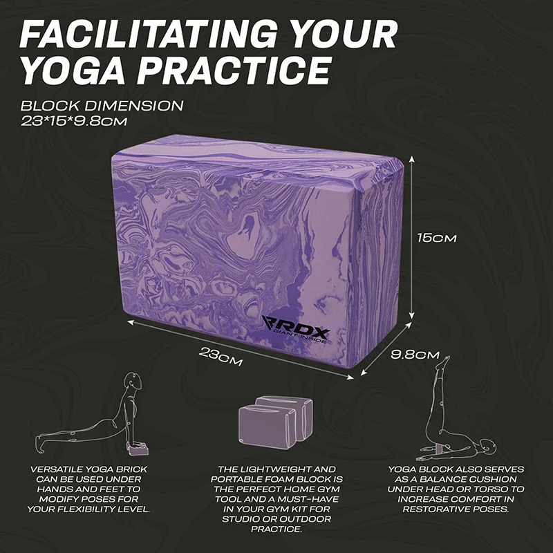 RDX PG Schiuma EVA Blocco Yoga in Mattone antiscivolo  - Image 8