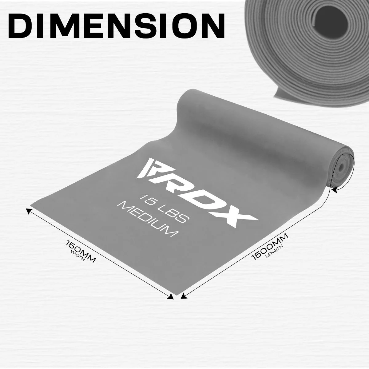 RDX B2 Piatte TPE Resistenza Allenamentodi Bande Set - Image 6