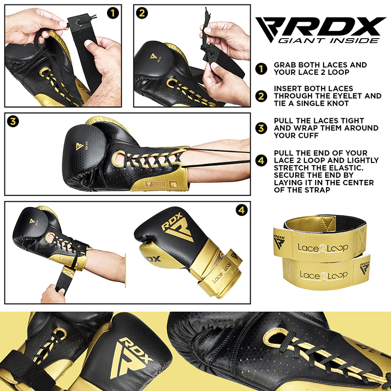 RDX T2 Polsini Per Guantoni Da Boxe Con Coulisse - Image 15