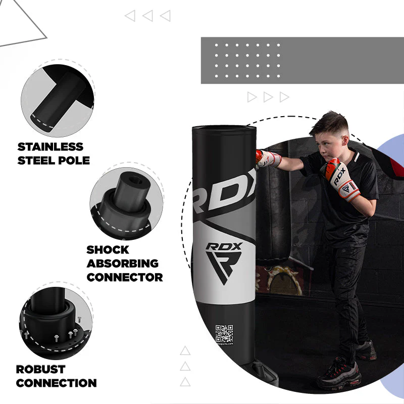 RDX R8 4piedi 2-In-1 Sacco da boxe per bambini con guanti per l'allenamento e il set di allenamento - Image 5