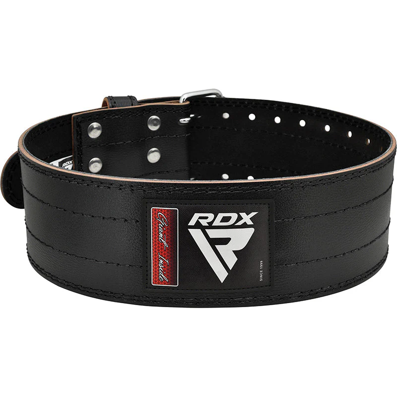 RDX RD1 4” Powerlifting Cintura Palestra In Pelle