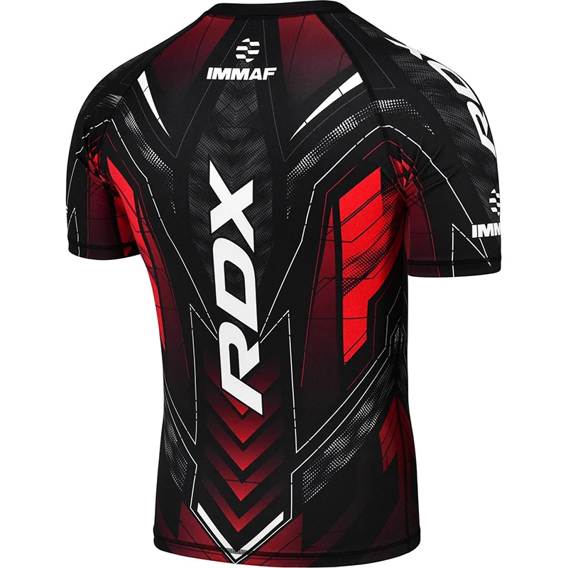 Maglia a compressione a mezze maniche RDX IMMAF approvata - Image 2