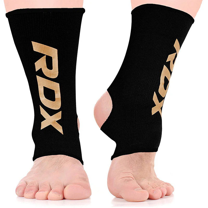 RDX AB Nero Supporto caviglia Protezione distorsione Manicotto di compressione Certificato OEKO-TEXStandard 100