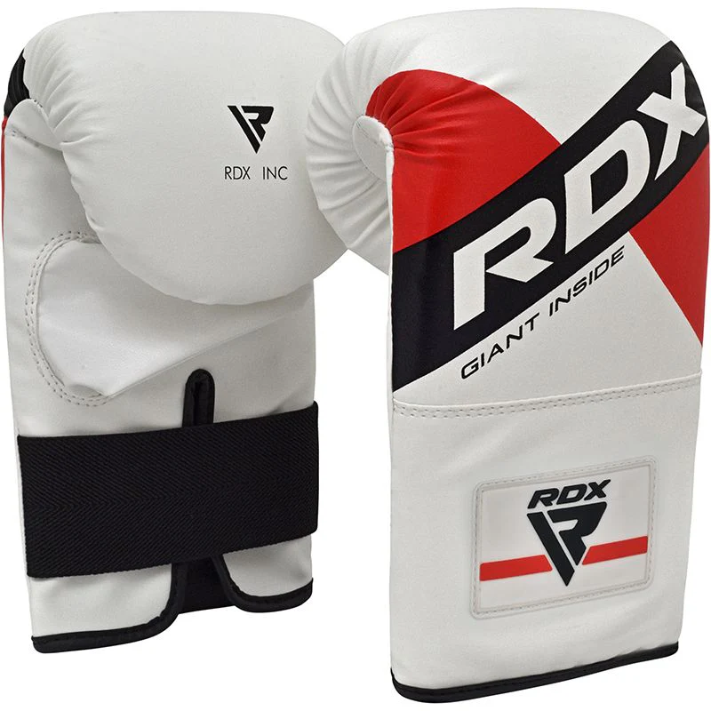 Guantoni da boxe RDX F10 rossi e bianchi - Image 3