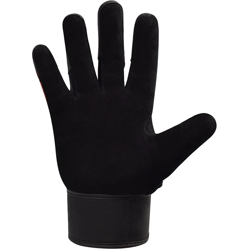 Guanti da palestra RDX F41 a dita intere con cinturino di sostegno per il polso, per sollevamento pesi pesanti - Image 5