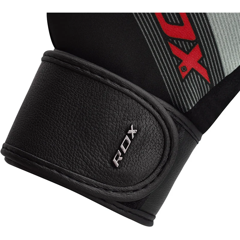 Guanti da palestra RDX F41 a dita intere con cinturino di sostegno per il polso, per sollevamento pesi pesanti - Image 8