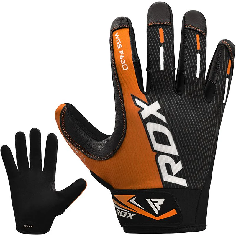 Guanti da palestra RDX F43 a dita intere per sollevamento pesi - Image 10