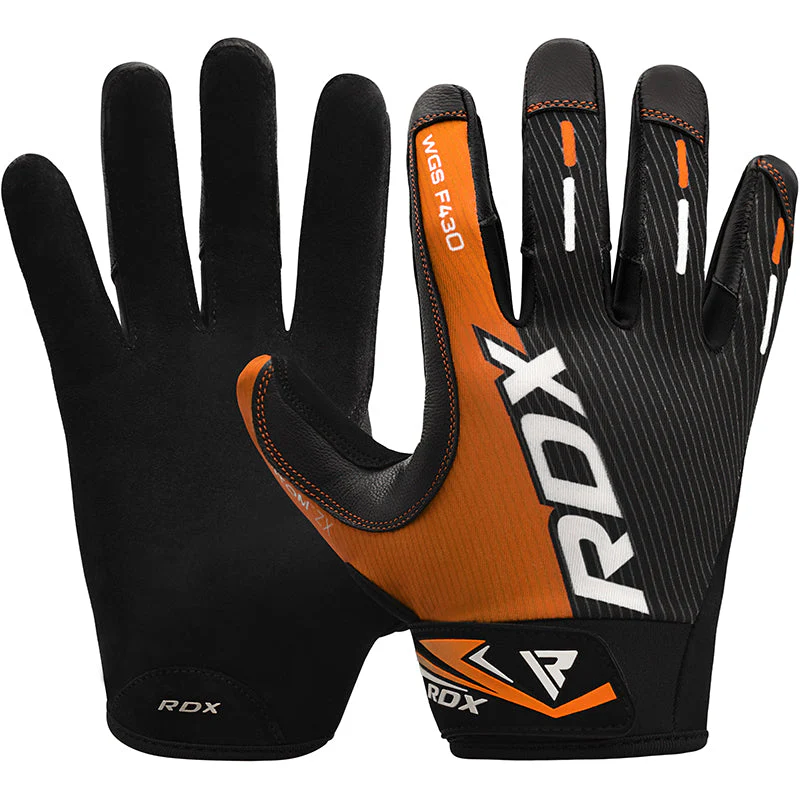 Guanti da palestra RDX F43 a dita intere per sollevamento pesi - Image 9