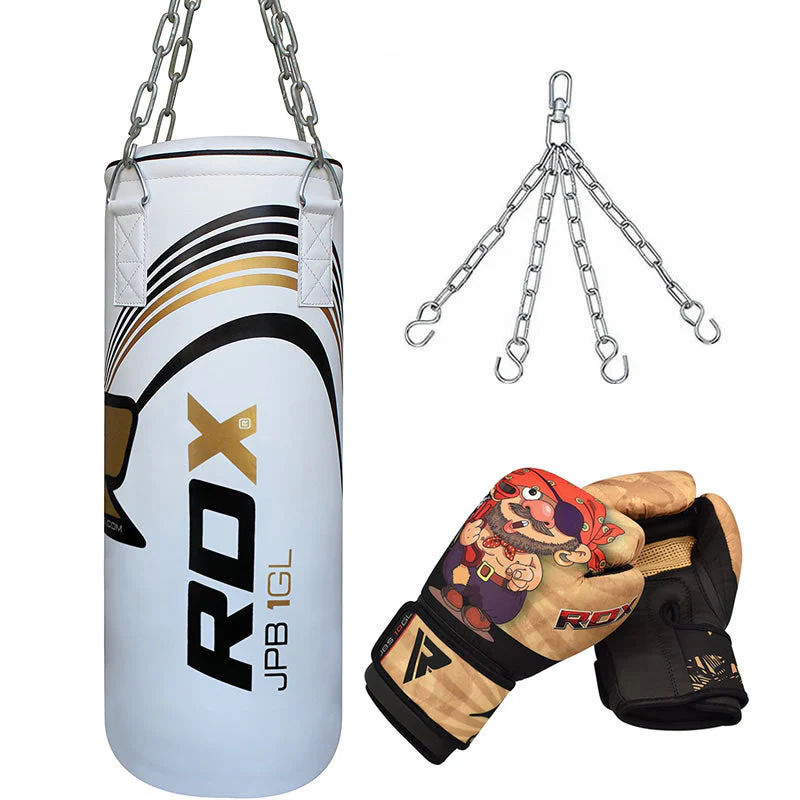 RDX PB Set Sacco Da Boxe E Guanti Per Bambini 2 Piedi 3 In 1 - Image 2