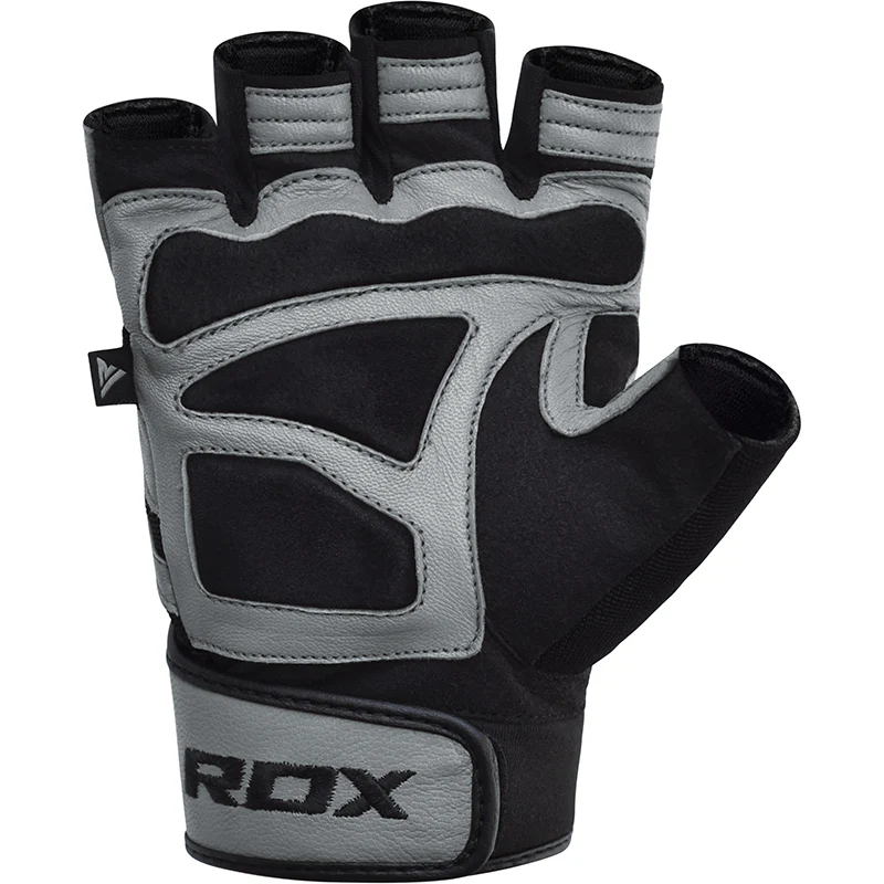 RDX S12 Guanti Da Fitness In Pelle Da Allenamento - Image 3