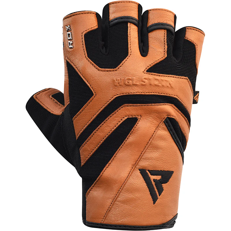 RDX S12 Guanti Da Fitness In Pelle Da Allenamento - Image 7