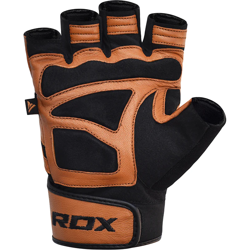 RDX S12 Guanti Da Fitness In Pelle Da Allenamento - Image 8
