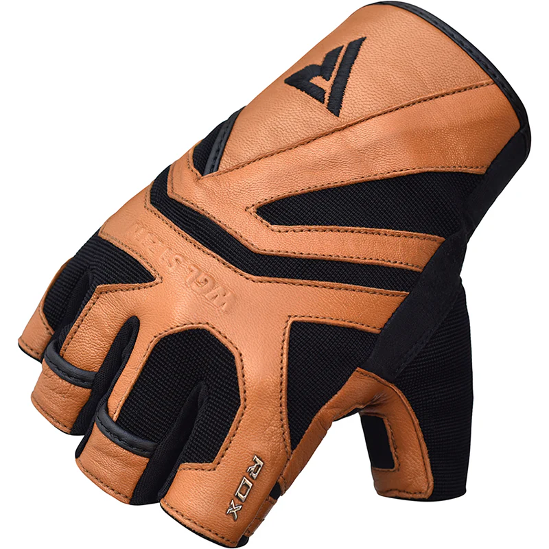 RDX S12 Guanti Da Fitness In Pelle Da Allenamento - Image 9