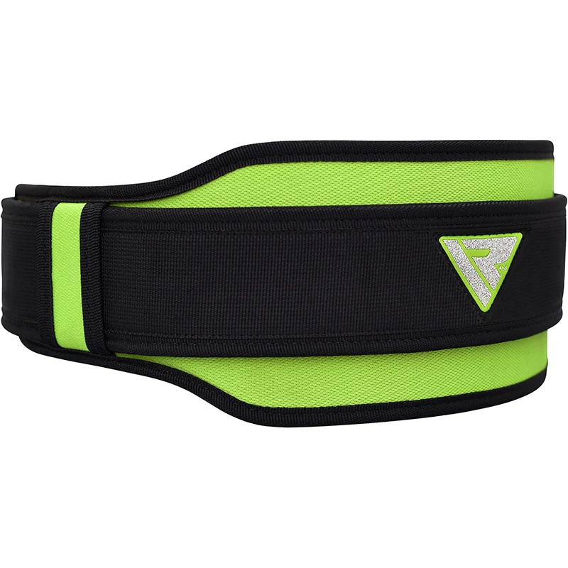 RDX 8D Cintura In Nylon Per Il Sollevamento Pesi - Image 3