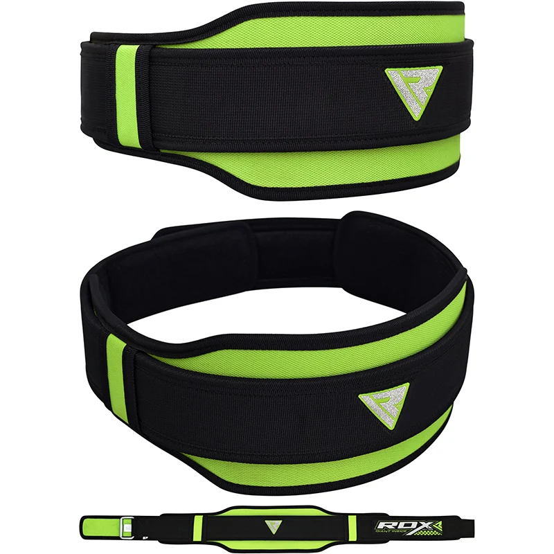 RDX 8D Cintura In Nylon Per Il Sollevamento Pesi - Image 5