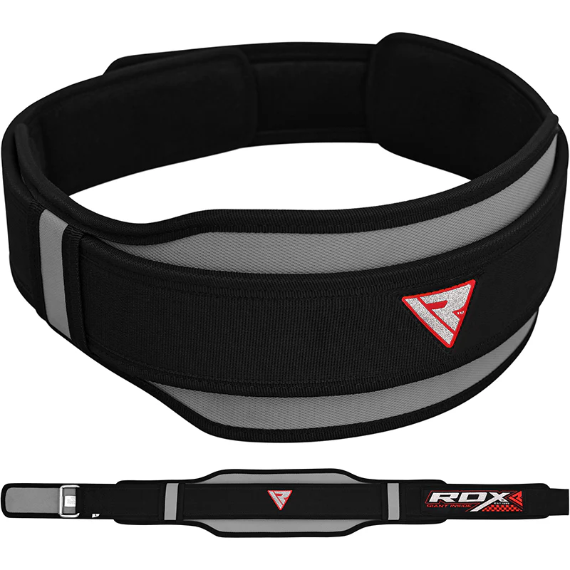 RDX 8D Cintura In Nylon Per Il Sollevamento Pesi - Image 6