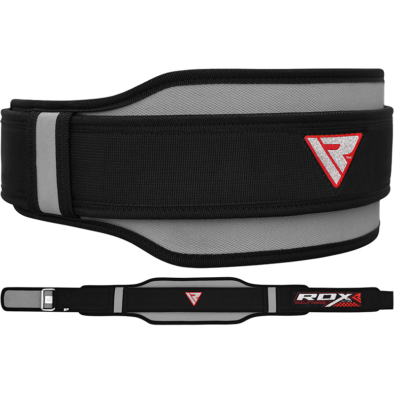 RDX 8D Cintura In Nylon Per Il Sollevamento Pesi - Image 7