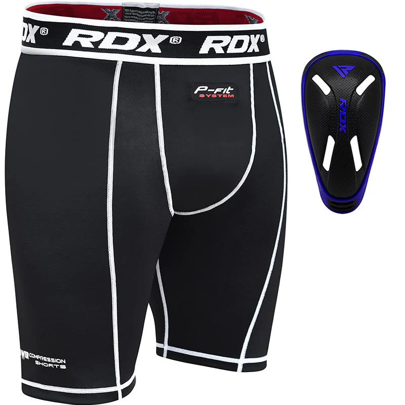 RDX X14 Pantaloncini A Compressione Con Guardia Inguine - Image 3
